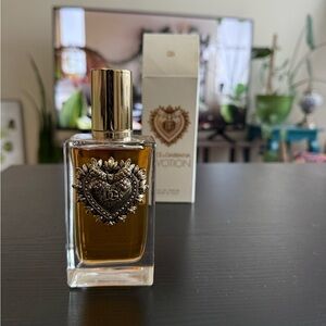 ** SOLD ** Dolce & Gabbana Devotion Perfume - Gold and Brown Accents